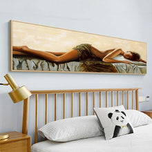 Charger l&#39;image dans la galerie, Belle au bois dormant - diamant rond complet - 90x40cm
