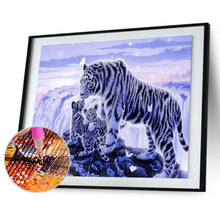Charger l&#39;image dans la galerie, Tigre - diamant rond complet - 40x30cm
