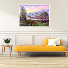 Charger l&#39;image dans la galerie, Rural - diamant rond complet - 40x30cm
