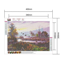 Charger l&#39;image dans la galerie, Rural - diamant rond complet - 40x30cm
