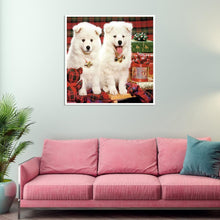 Charger l&#39;image dans la galerie, Animaux - diamant rond complet - 30x30cm
