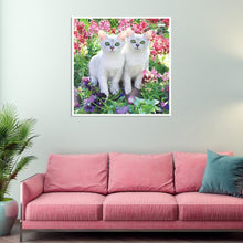 Charger l&#39;image dans la galerie, Animaux - diamant rond complet - 30x30cm
