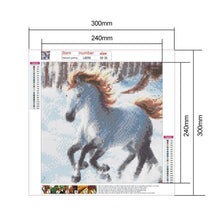 Charger l&#39;image dans la galerie, Animaux - diamant rond complet - 30x30cm
