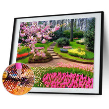 Charger l&#39;image dans la galerie, Montagne - diamant rond complet - 40x30cm
