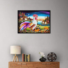 Charger l&#39;image dans la galerie, Roosteration - diamant rond complet - 40x30cm
