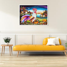 Charger l&#39;image dans la galerie, Roosteration - diamant rond complet - 40x30cm
