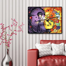 Charger l&#39;image dans la galerie, Anime pour enfant - diamant rond complet - 45x30cm
