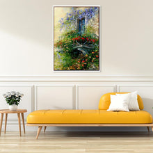 Charger l&#39;image dans la galerie, Forêt de montagne - diamant rond complet - 30x40cm
