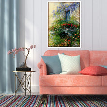 Charger l&#39;image dans la galerie, Forêt de montagne - diamant rond complet - 30x40cm
