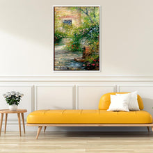 Charger l&#39;image dans la galerie, Forêt de montagne - diamant rond complet - 30x40cm
