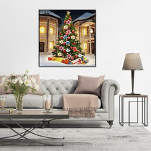 Charger l&#39;image dans la galerie, Noël arbre de Noël - diamant rond complet - 30x30cm
