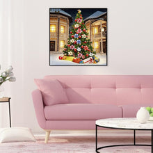 Charger l&#39;image dans la galerie, Noël arbre de Noël - diamant rond complet - 30x30cm
