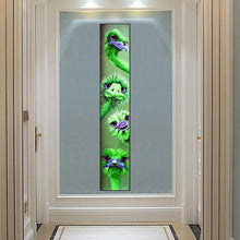 Charger l&#39;image dans la galerie, Autruche - diamant rond complet - 25x115cm
