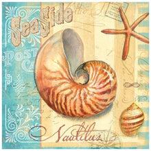 Charger l&#39;image dans la galerie, Conque - diamant rond complet - 40x40cm
