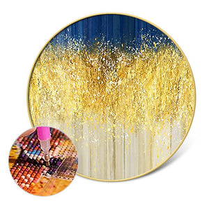Peinture en aérosol - diamant rond complet - 40x40cm