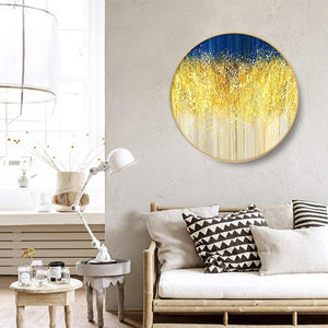Peinture en aérosol - diamant rond complet - 40x40cm