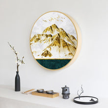 Charger l&#39;image dans la galerie, Montagnes - diamant rond complet - 40x40cm
