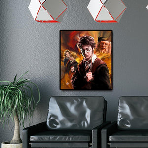 Personnage de fiction - diamant rond complet - 30x40cm