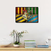 Charger l&#39;image dans la galerie, Badge - diamant rond complet - 40x30cm
