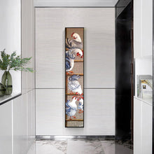 Charger l&#39;image dans la galerie, Poulet animal - diamant rond complet - 25x115cm
