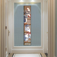Charger l&#39;image dans la galerie, Poulet animal - diamant rond complet - 25x115cm
