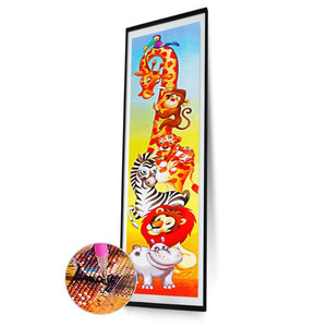 Animal - diamant rond complet - 25x115cm