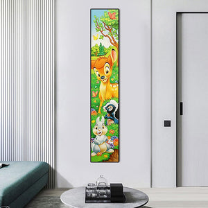 Animal - diamant rond complet - 25x115cm