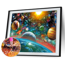 Charger l&#39;image dans la galerie, Univers - diamant rond complet - 40x30cm
