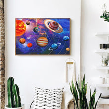 Charger l&#39;image dans la galerie, Univers - diamant rond complet - 40x30cm
