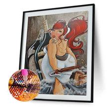 Charger l&#39;image dans la galerie, Fat girl - diamant rond complet - 30x40cm
