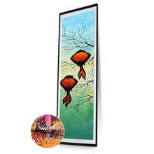 Charger l&#39;image dans la galerie, Bird christmas - diamant rond complet - 25x115cm
