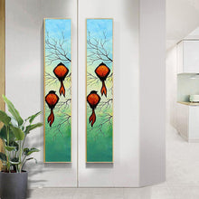 Charger l&#39;image dans la galerie, Bird christmas - diamant rond complet - 25x115cm
