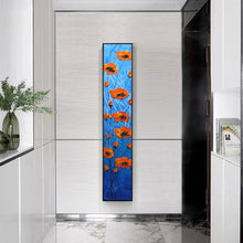 Charger l&#39;image dans la galerie, Plante de fleur - diamant rond complet - 25x115cm
