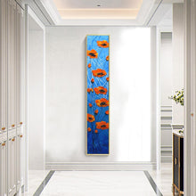 Charger l&#39;image dans la galerie, Plante de fleur - diamant rond complet - 25x115cm
