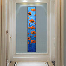 Charger l&#39;image dans la galerie, Plante de fleur - diamant rond complet - 25x115cm
