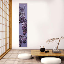Charger l&#39;image dans la galerie, Zèbre animal - diamant rond complet - 25x115cm
