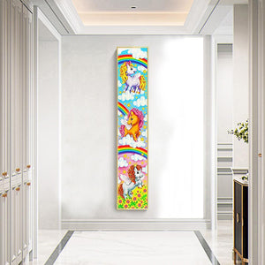 Cheval - diamant rond complet - 25x115cm