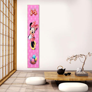 Chambre pour enfants souris - diamant rond complet - 25x115cm