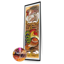 Charger l&#39;image dans la galerie, Coq - diamant rond complet - 25x115cm
