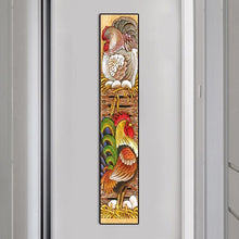 Charger l&#39;image dans la galerie, Coq - diamant rond complet - 25x115cm
