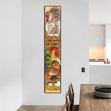 Charger l&#39;image dans la galerie, Coq - diamant rond complet - 25x115cm
