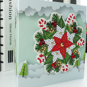 8pcs/Set-Christmas-Diamond Cartes de voeux