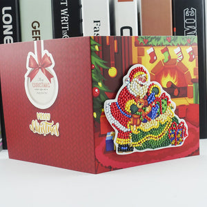8pcs/Set-Christmas-Diamond Cartes de voeux