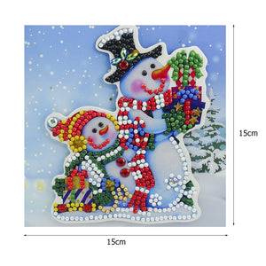 8pcs/Set-Christmas-Diamond Cartes de voeux