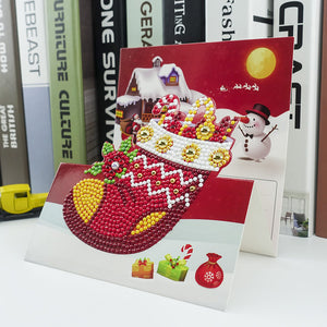 8pcs/Set-Christmas-Diamond Cartes de voeux