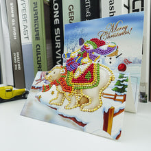 Charger l&#39;image dans la galerie, 8pcs/Set-Christmas-Diamond Cartes de voeux
