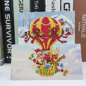 8pcs/Set-Christmas-Diamond Cartes de voeux
