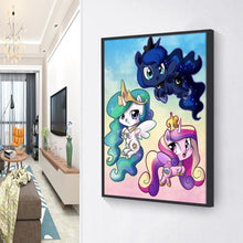 Charger l&#39;image dans la galerie, Animal - diamant rond complet - 30x40cm
