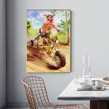 Charger l&#39;image dans la galerie, Porc - diamant rond complet - 30x40cm
