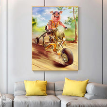 Charger l&#39;image dans la galerie, Porc - diamant rond complet - 30x40cm
